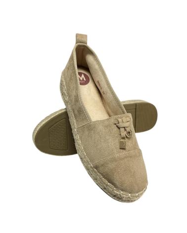 Ballerines pour Femme CALZADOMANIA ESPARTO BORLOM CAMEL