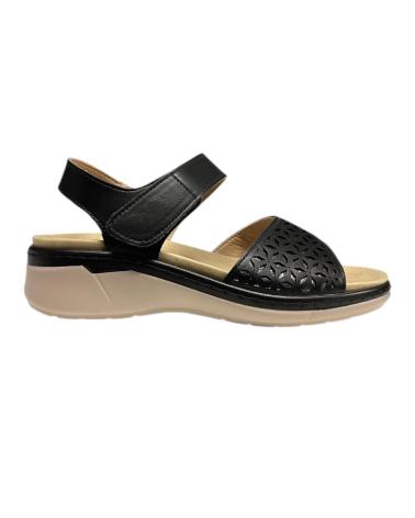Sandales pour Femme CALZADOMANIA SANDALIA PLANTILLA EXTRAIBLE NEGRO