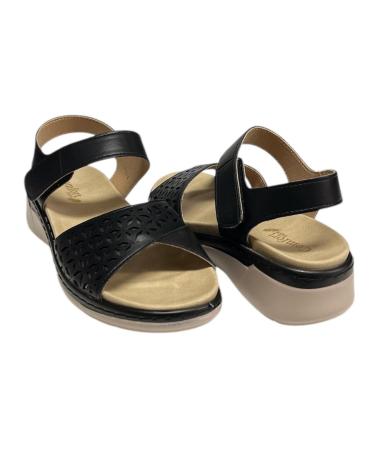 Sandales pour Femme CALZADOMANIA SANDALIA PLANTILLA EXTRAIBLE NEGRO
