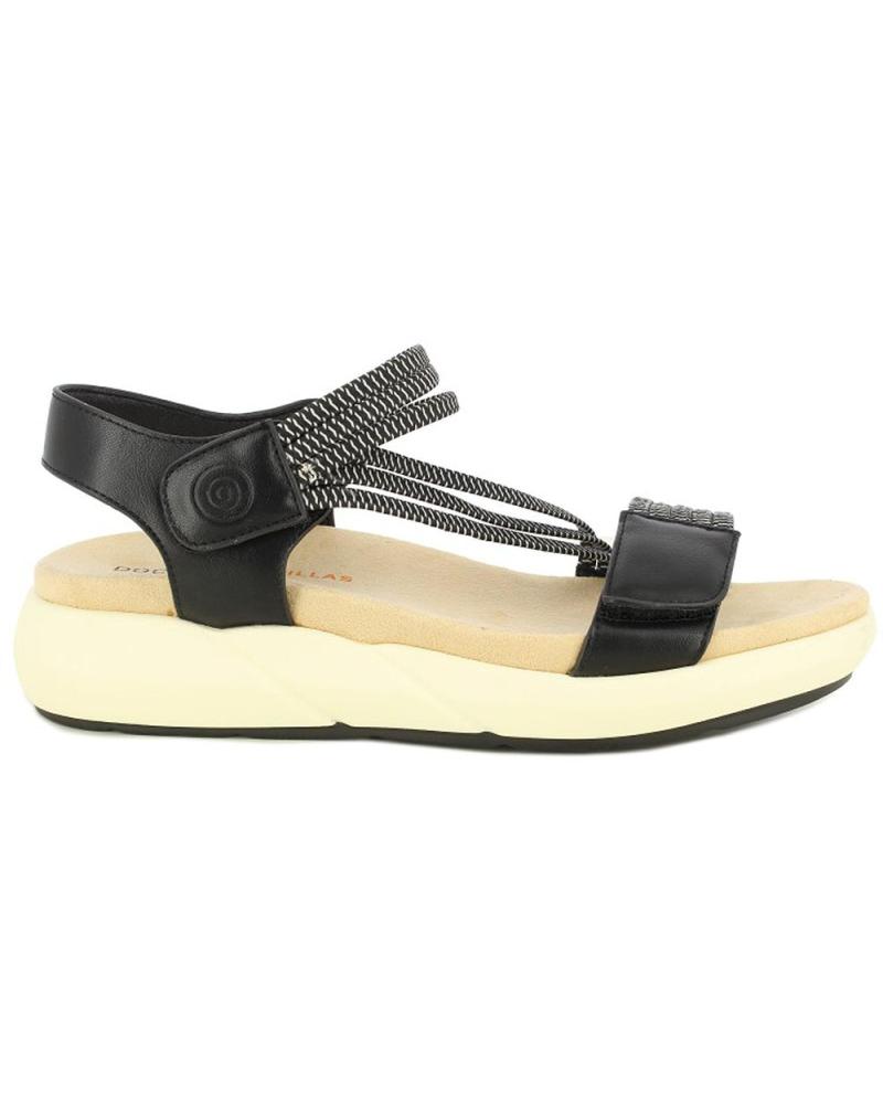 Sandali per Donna D`CUTILLAS SANDALIAS DOCTOR CUTILLAS 31404 AUTOADHERENTE NEGRO
