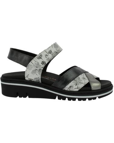 Sandalen für Damen D`CUTILLAS SANDALIAS DE MUJER DOCTOR CUTILLAS 36149 AUTOADHERENTE NEGRO