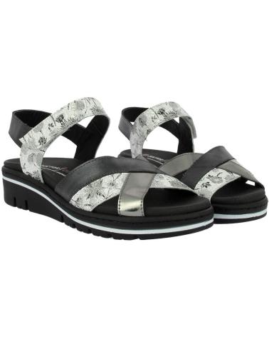 Sandalen für Damen D`CUTILLAS SANDALIAS DE MUJER DOCTOR CUTILLAS 36149 AUTOADHERENTE NEGRO