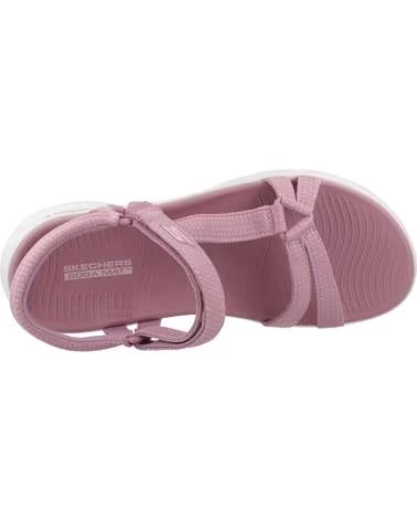 SKECHERS SANDALIAS 141451MVE EN PARA MUJER ROSA