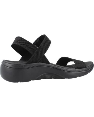 SANDALES SKECHERS GO WALK ARCH FIT 2.0 NOIR BBK POUR FEMME BBK