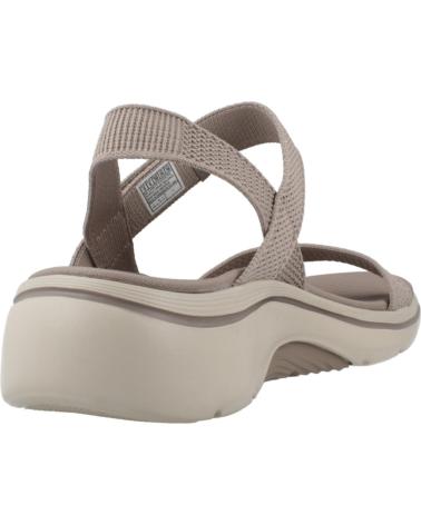 SKECHERS GO WALK ARCH FIT 2.0 SANDALS BEIGE TPE