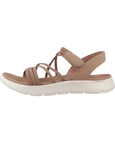 Sandali per Donna SKECHERS SANDALIAS MUJER MODELO GO WALK FLEX COLOR MARRON TAN