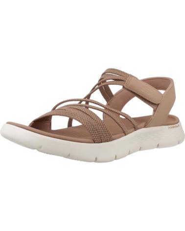 Sandali per Donna SKECHERS SANDALIAS MUJER MODELO GO WALK FLEX COLOR MARRON TAN