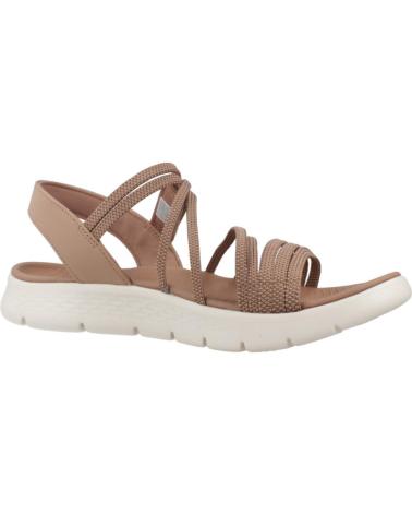 Sandali per Donna SKECHERS SANDALIAS MUJER MODELO GO WALK FLEX COLOR MARRON TAN