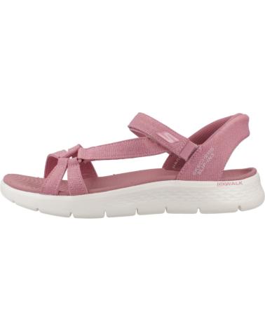 Sandalias de Mujer SKECHERS SANDALIAS MUJER MODELO SLIP-INS GO WALK FLEX COLOR ROSA MVE