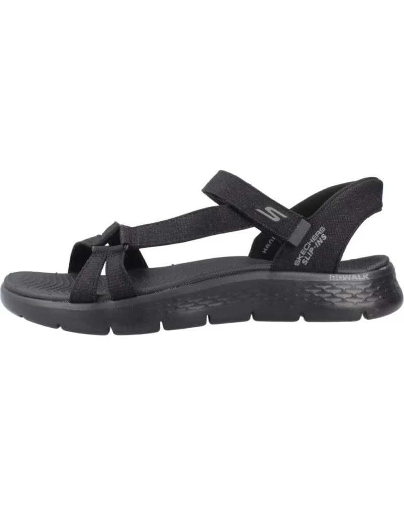 SANDÁLIAS SKECHERS GO WALK FLEX 141481-BBK BBK