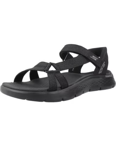 SANDÁLIAS SKECHERS GO WALK FLEX 141481-BBK BBK