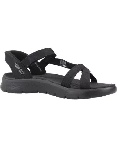 SANDÁLIAS SKECHERS GO WALK FLEX 141481-BBK BBK