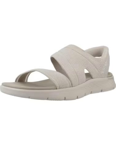 SKECHERS SANDALIAS 141482NAT EN BEIGE PARA MUJER NATURAL TEXTILE