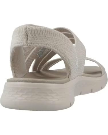 SKECHERS SANDALIAS 141482NAT EN BEIGE PARA MUJER NATURAL TEXTILE