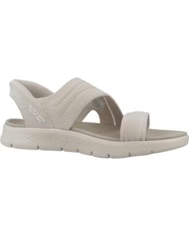 SKECHERS SANDALIAS 141482NAT EN BEIGE PARA MUJER NATURAL TEXTILE