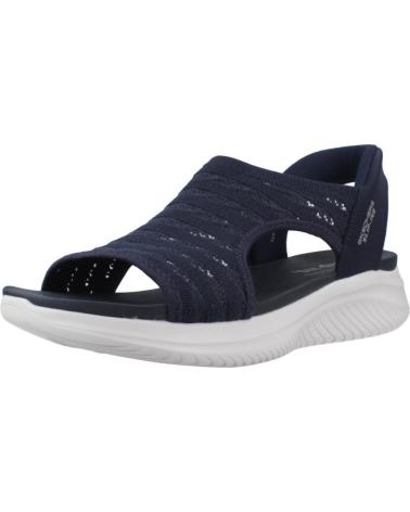 Woman Sandals SKECHERS SANDALIAS PLANAS MUJER 119805 MARINO AZUL