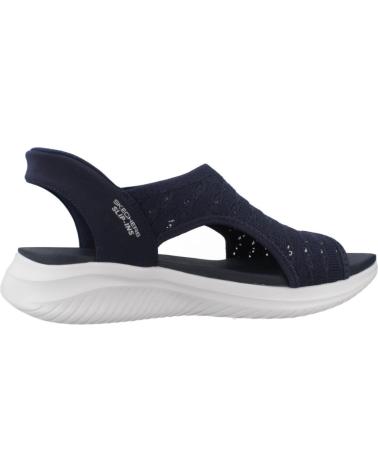 Woman Sandals SKECHERS SANDALIAS PLANAS MUJER 119805 MARINO AZUL