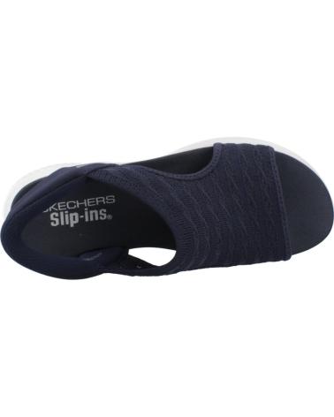 Woman Sandals SKECHERS SANDALIAS PLANAS MUJER 119805 MARINO AZUL