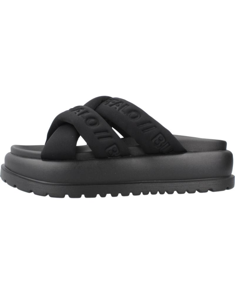 Sandali per Donna BUFFALO SANDALIAS MUJER MODELO PALMA CROSS COLOR NEGRO BLACK