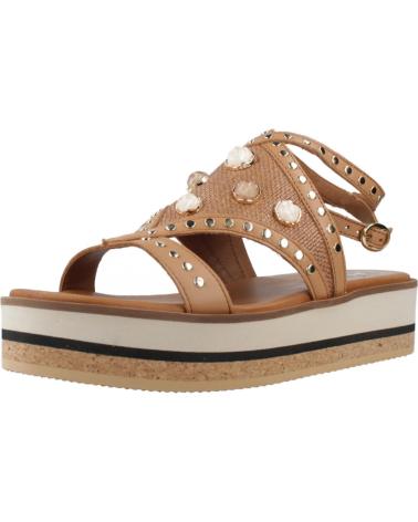 Sandalias de Mujer ALPE SANDALIAS MUJER MODELO 5495 14 COLOR MARRON CAMEL