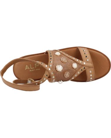 Sandalias de Mujer ALPE SANDALIAS MUJER MODELO 5495 14 COLOR MARRON CAMEL