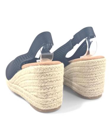 Sandalias de Mujer TIMBOS SANDALIA CUNA ESPARTO MUJER 131295 NEGRO
