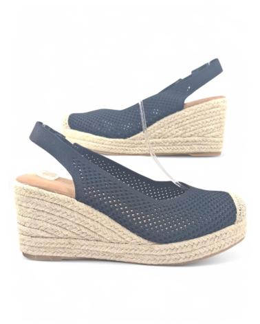 Sandalias de Mujer TIMBOS SANDALIA CUNA ESPARTO MUJER 131295 NEGRO
