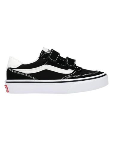 Sportif pour Fille et Garçon VANS OFF THE WALL ZAPATILLAS VANS BROOKLYN LS V SUEDE CANVAS BLANCAS VN0 NEGRO