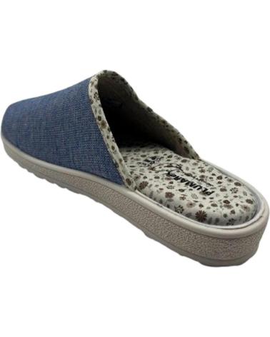 Woman House slipers ROAL DESCALZA PLUMAFLEX AZUL