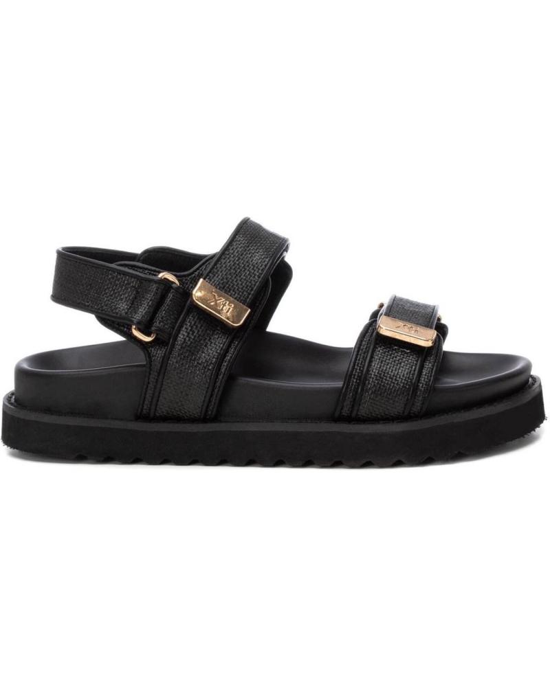Woman Sandals XTI SANDALIAS PLANAS MUJER 144128 NEGRO