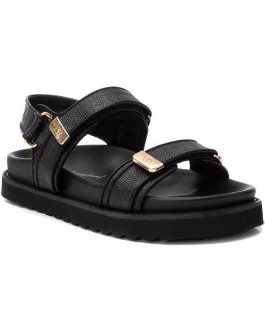 Woman Sandals XTI SANDALIAS PLANAS MUJER 144128 NEGRO