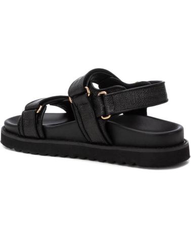 Woman Sandals XTI SANDALIAS PLANAS MUJER 144128 NEGRO