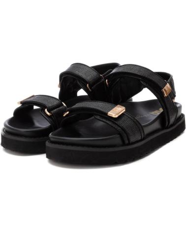 Woman Sandals XTI SANDALIAS PLANAS MUJER 144128 NEGRO