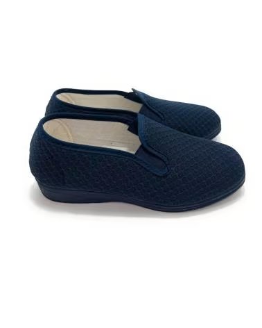 SELQUIR ZAPATILLAS CALLE MUJER ANATOMICA REJILLA AZUL