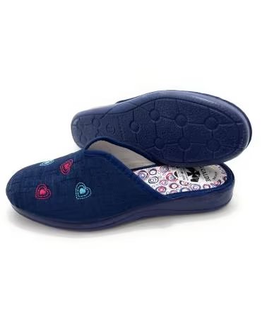ALCALDE ZAPATILLAS CASA MUJER ANATOMICAS CUnA P- AZUL