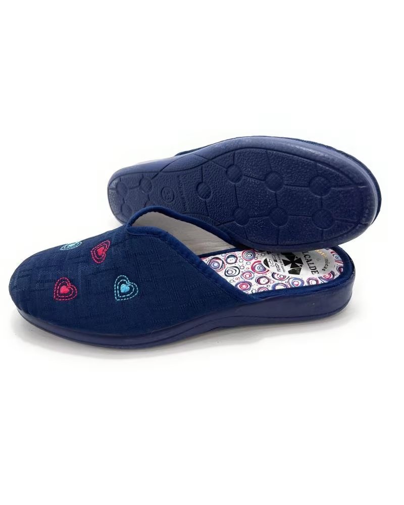 ALCALDE ZAPATILLAS CASA MUJER ANATOMICAS CUnA P- AZUL