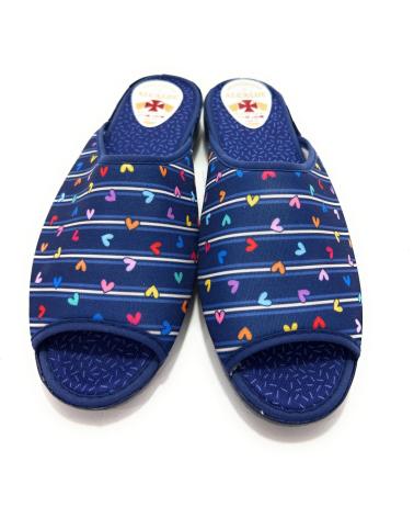 Pantofole per Donna SELQUIR ZAPATILLAS CASA MUJER CUNA ANATOMICAS CO AZUL
