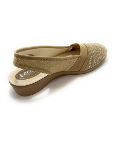 Pantofole per Donna SELQUIR ZAPATILLAS MUJER PASEO ELASTICO DESTALON AMARILLO