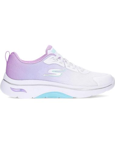 Sneaker für Damen SKECHERS DEPORTIVAS GO WALK MEREDITH 125333 WHITELAVENDER