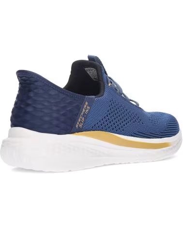 SKECHERS ZAPATOS ZAPATOS HOMBRE ZAPATILLAS BAJAS MODELO SLADE QUINTO AZUL