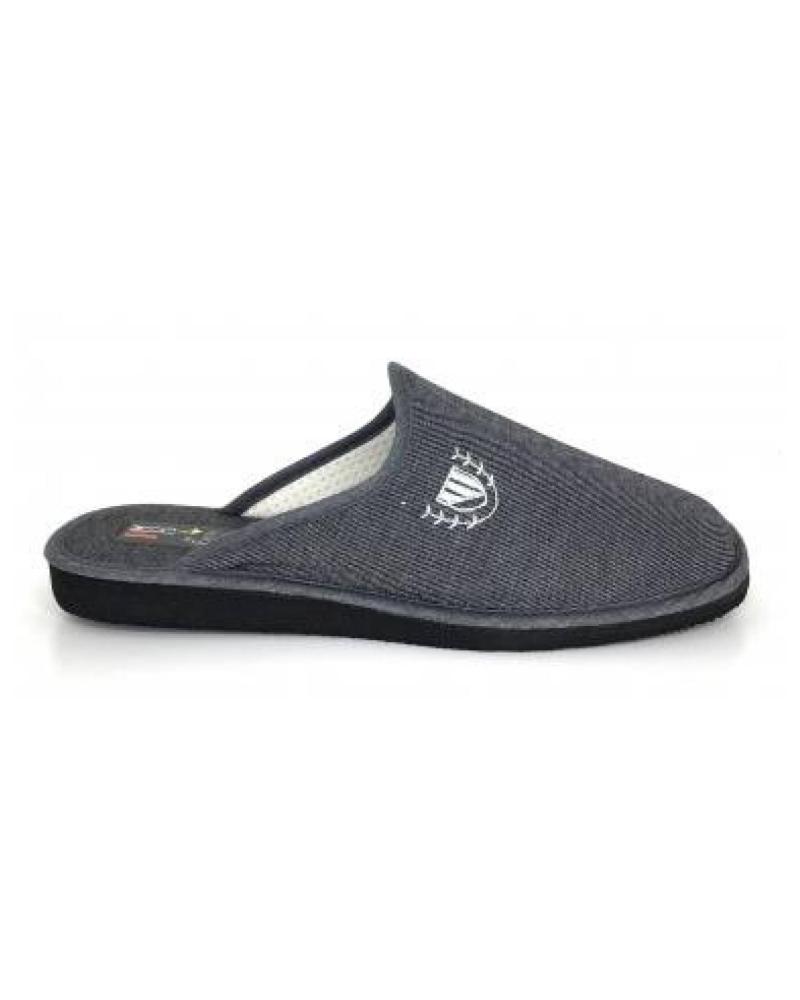 Pantufas-De-Hombre-BEREVERE-ZAPATILLA-CASA-GRIS