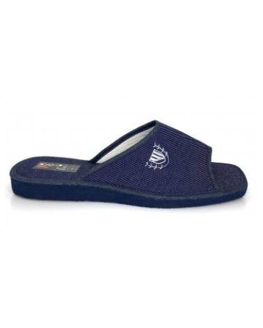 Pantufas de Homem BEREVERE ZAPATILLA RIZO AZUL