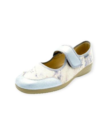 Sabrinas de Mulher GARRIDO MURO ZAPATILLA VELCRO BEIGE