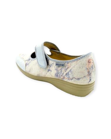 Sabrinas de Mulher GARRIDO MURO ZAPATILLA VELCRO BEIGE