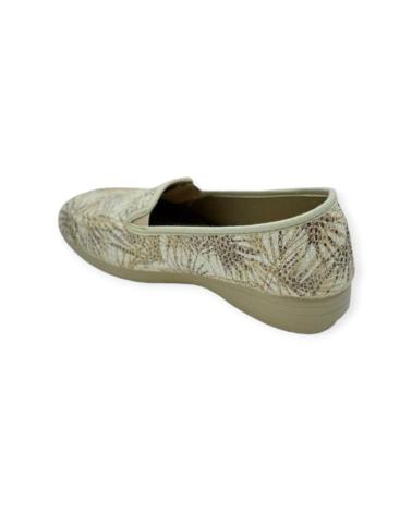 Zapatos de cuña de Mujer GARRIDO MURO ZAPATILLA BEIGE