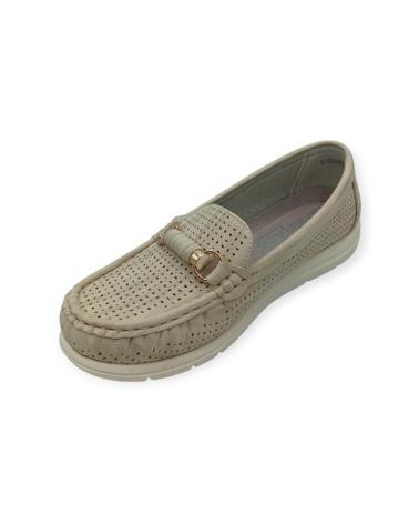 Mocassins pour Femme AMARPIES ZAPATO CONFORT BEIGE