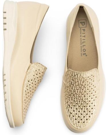Schuhe für Damen PITILLOS ZAPATO PIEL BEIGE