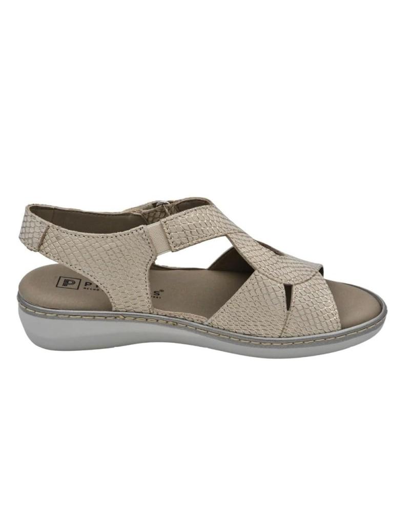 Woman Sandals PITILLOS SANDALIA PIEL AMARILLO