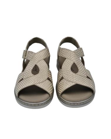 Woman Sandals PITILLOS SANDALIA PIEL AMARILLO