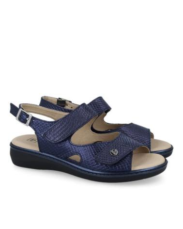 Sandalias de Mujer PITILLOS SANDALIA VELCRO AZUL